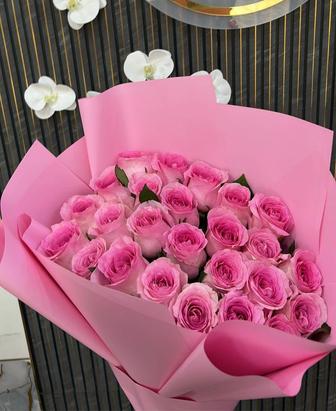 розы свежие 31шт