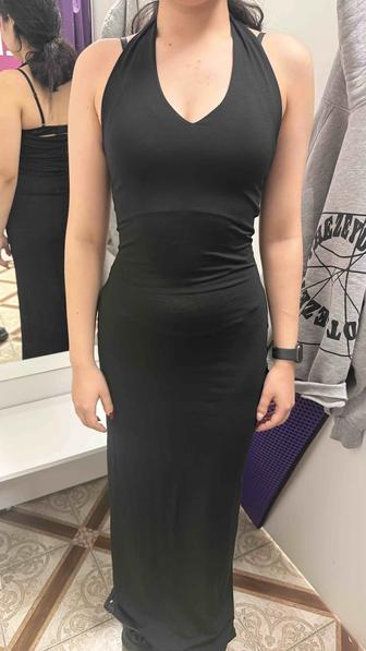 Платье черное