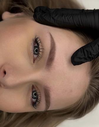 Перманентный макияж бровей,губ, межресничка