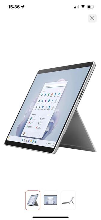 Продам планшет Microsoft Surface Pro 9 16 13 дюйм 16 Гб/512 Гб серебристый