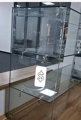 Витрина каленый стекло толщина 6мм