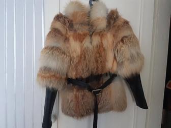 Полушубок из лисы