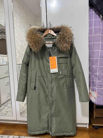 Зимняя стеганная парка