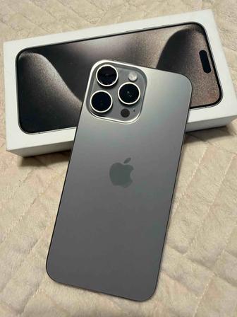 Iphone 15 pro max серый 256 gb б/у
