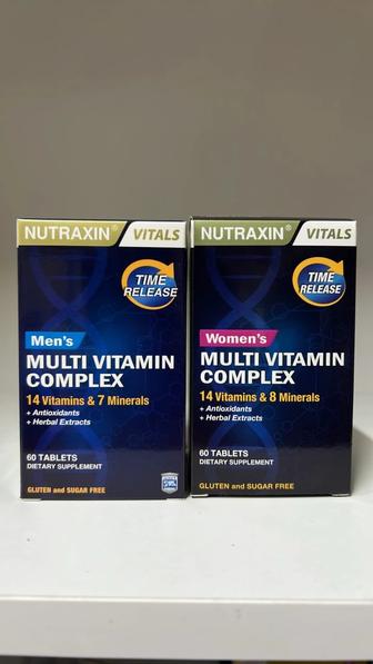 (Nutraxin) multi vitamini complex mens Multi vitamine complex Womens