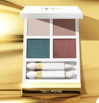 TOM FORD Палетка теней для век Eye Color Quad, оттенок 01 Emerald Dusk