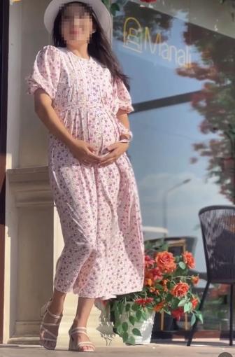 Актау сан үйінен тігілген maternitycollection новый көйлегі сатылады