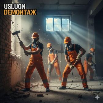 Демонтаж любой сложности. Снос стен. Вывоз мусора