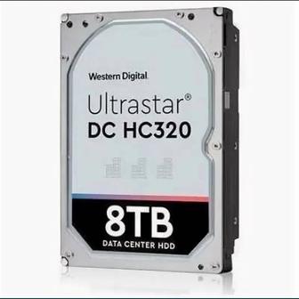 Жесткий диск 8Tb, WD Ultrastar DC HC320, надежный 24/7