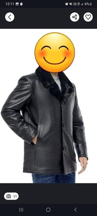 Продам мужскую дубленку