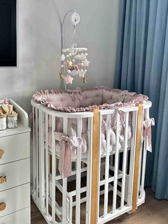 Продам бортики для детской кроватки