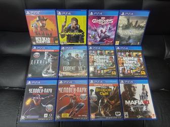 Диски ps4 ps5 cyberpunk gta fifa Minecraft rdr2