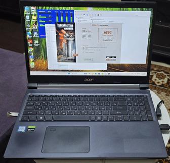 Продам бюджетный игровой ноутбук Acer Aspire 716 ОЗУ512 SSDGTX 1650