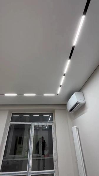 Установка натяжных потолков любой вид сложности