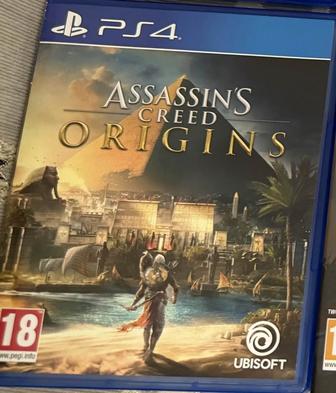 Диск ps4 Assasins creed origins и Assasins creed odyssey
