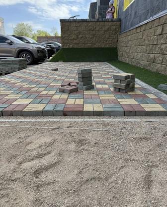 Укладка брусчатки