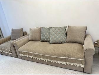 Диван кресло пуфик