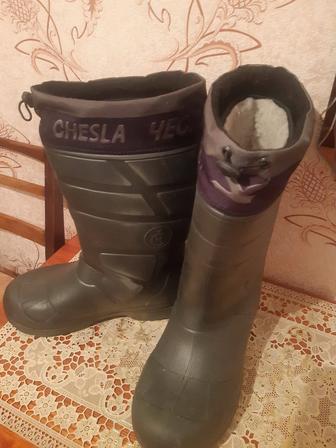 Сапоги резиновые для рыбалки