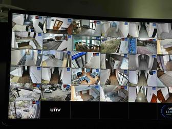 Установка Видеонаблюдения, системы пожарной безопасности.