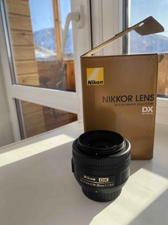 Продам Объектив Nikon 35mm f/1.8G AF-S
DX Nikkor