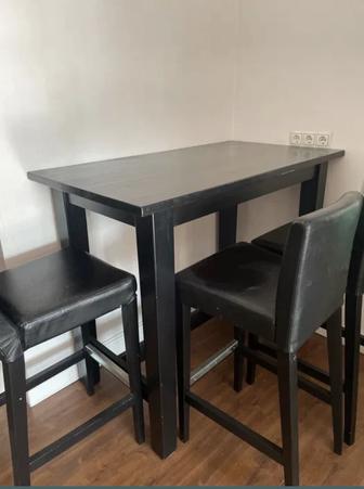 Барный стол ИКЕА Стурнэс -
прочный устойчивый надежный хай-
ТОП СТОЛИК