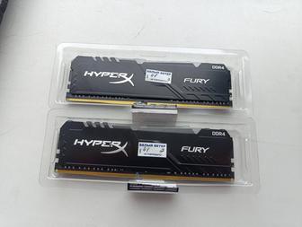 Оперативная память DDR4 Kingston HyperX FURY 16ГБ(2х8Гб) 3200МГц