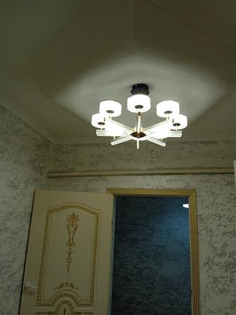 УСТАНОВКА ЛЮСТРЫ. СБОРКА. ПОДКЛЮЧЕНИЯ. ЗАМЕНА.