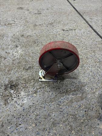 Колеса поворотные с тормозом