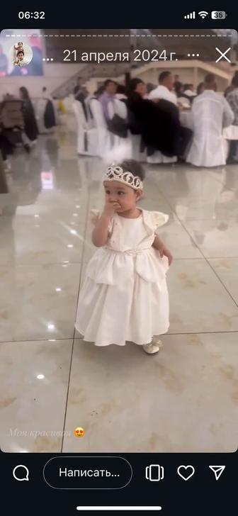 Платье на 1 годик