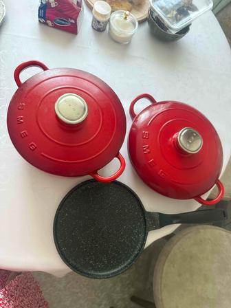 Smeg казан и сковородка