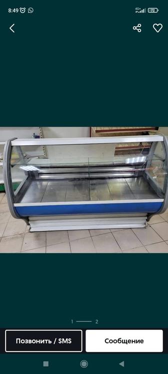 Витринный холодильник,С гарантией