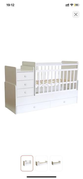 Детская кроватка-манеж