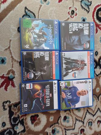 Продам диски на пс4/пс5