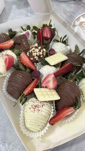 Клубника в шоколаде