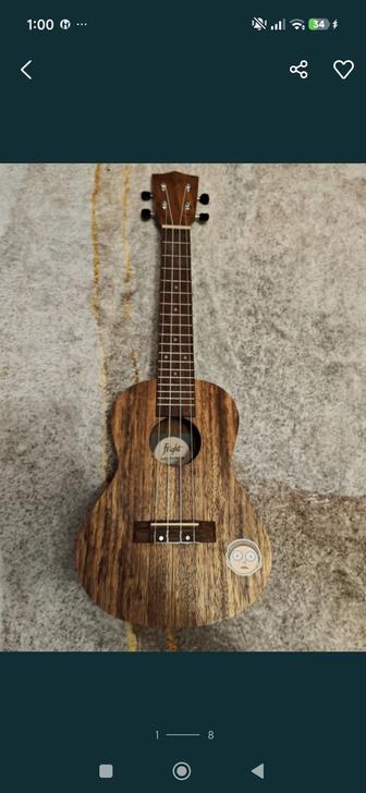 Укулеле Flight NUC200 NA (Concert), натуральное дерево