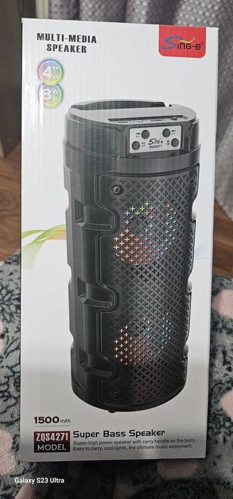 Блютуз колонка Sing-e ZQS4271