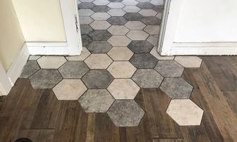 Укладка ламинат и кафель, линолеум