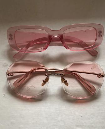Розовые очки в подарок еще очки
