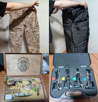 Рыбацкая одежда с сумкой