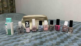 Лаки разных цветов по