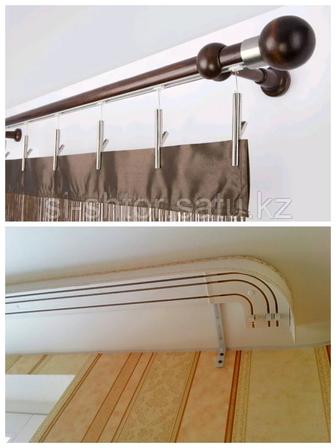 Установка карнизов(мастер на час)