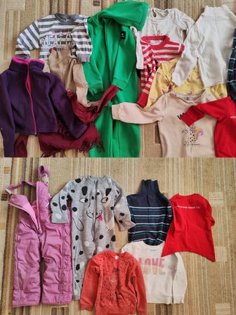 Кофты, водолазки , болоньевые штаны на девочку