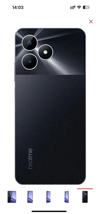 Смартфон Realme Note 50 3 ГБ/64 ГБ черный