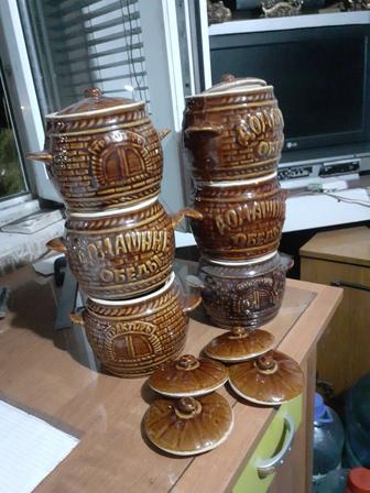 Продам горшёчки для запикания мясо с овощами