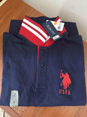 Мужская футболка тенниска поло новая US POLO ASSN оригинал