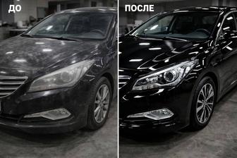 Полировка 3 этапа керамика. Блеск и защита авто