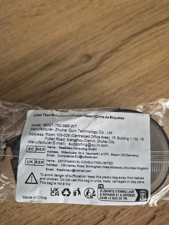 Картридж модель BM21-750-595-WT