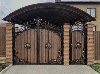 Профессиональная покраска ворот , решеток , любой сложности