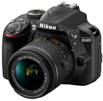 Продам профессиональный фотоаппарат Nikon D3400