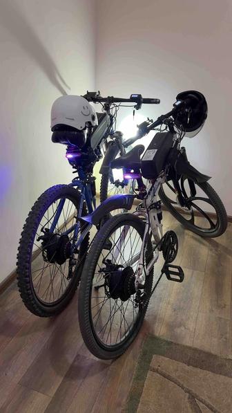 Электровелосипед 500W, 48V, отличное состояние, комплект